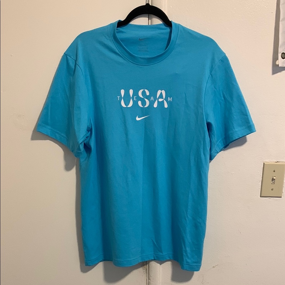 ⚡️Nike Men's Blue USA T-Shirt! NWT